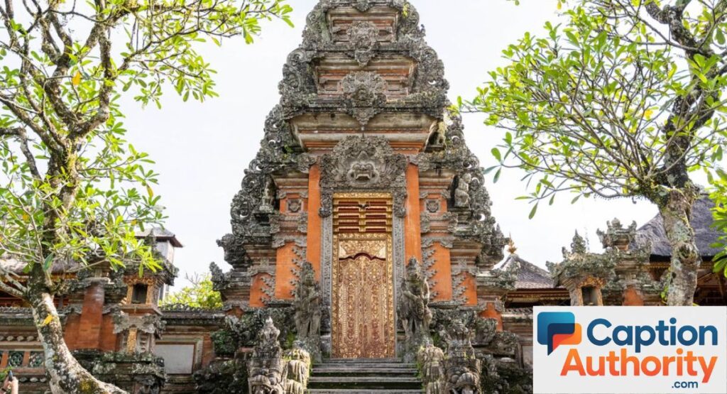 Best Temple Captions for Instagram