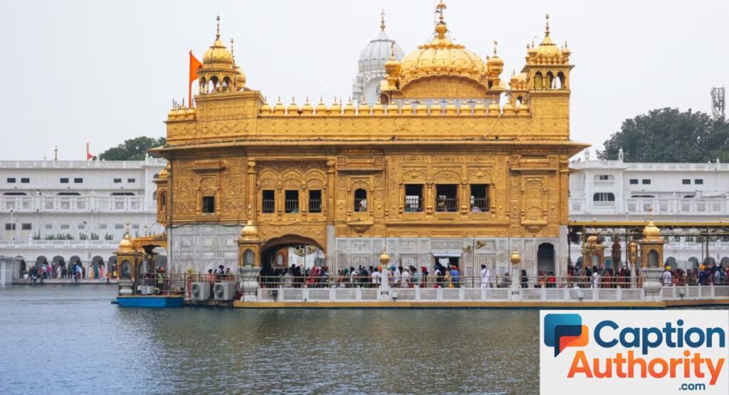 Golden Temple Captions