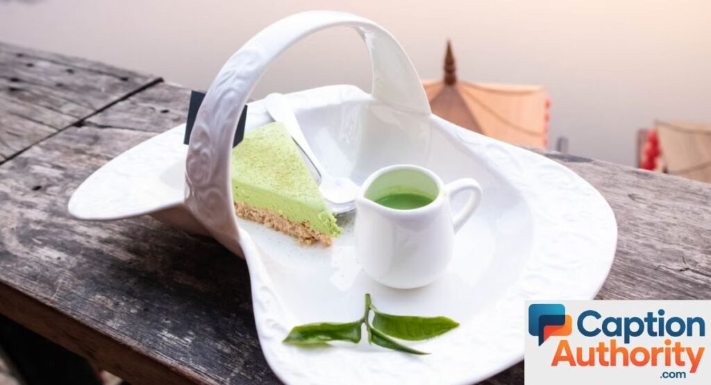 Matcha Green Tea Captions