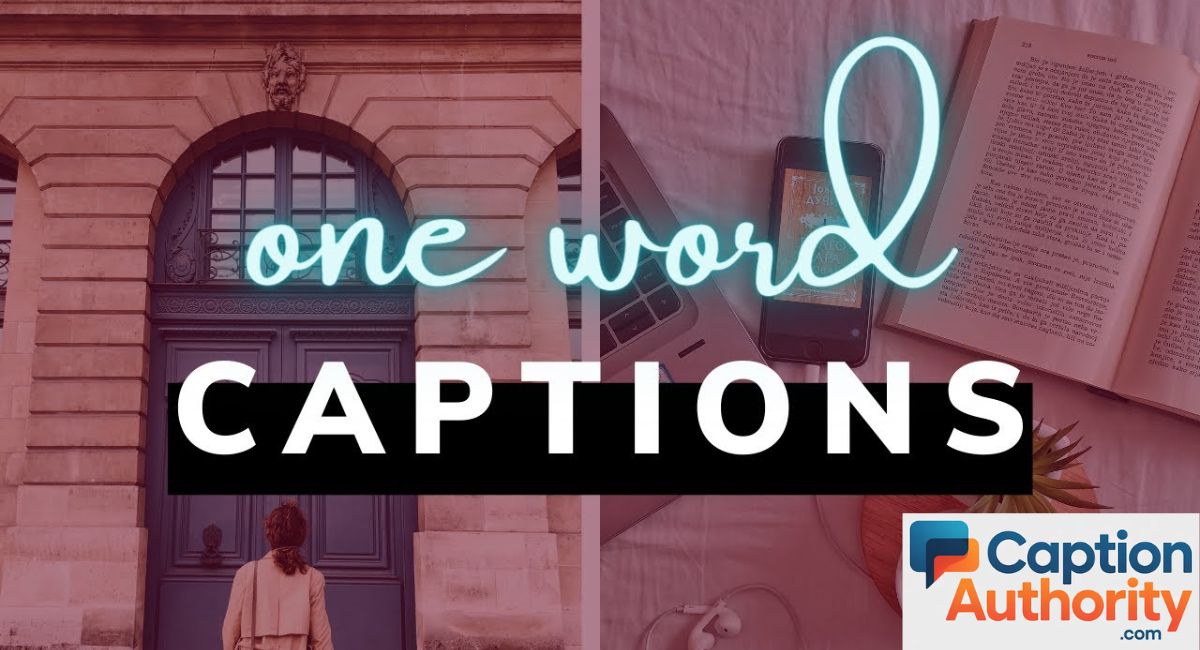 One Word Captions for Instagram