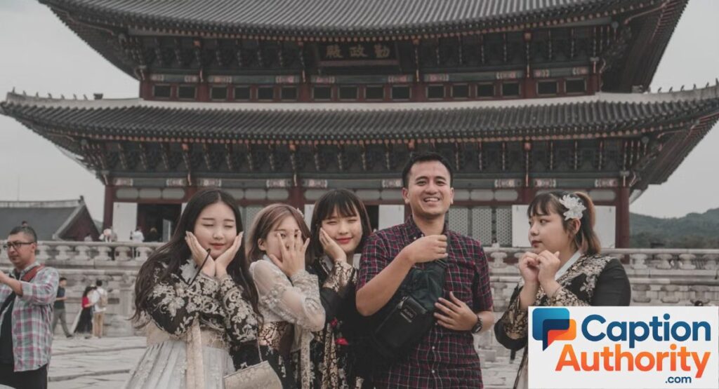 Temple Captions for Friends & Group Photos