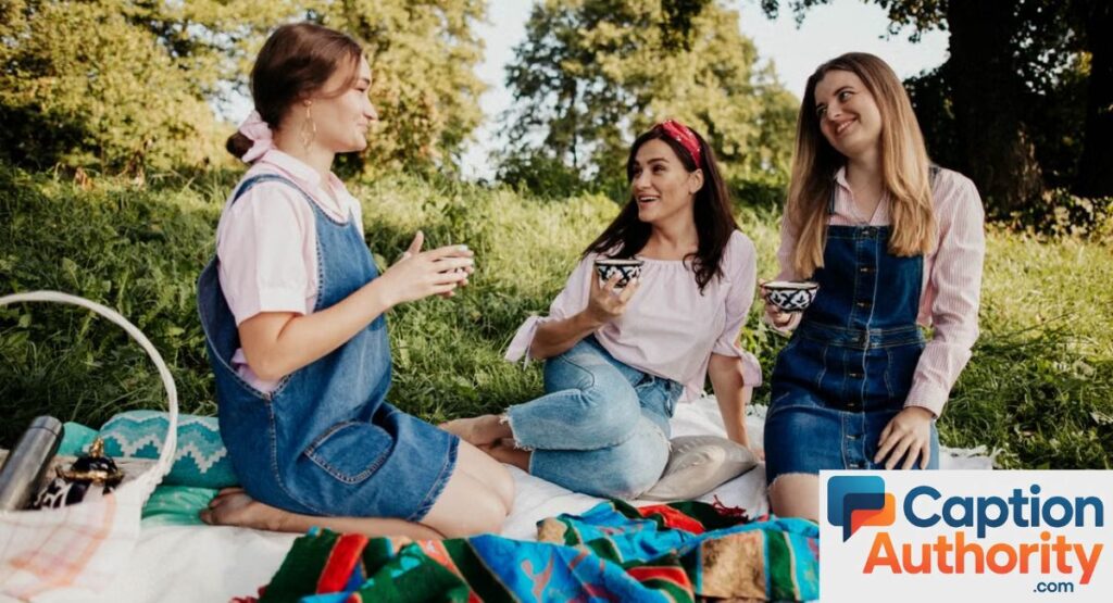 Afternoon Tea with Friends Captions for Instagram