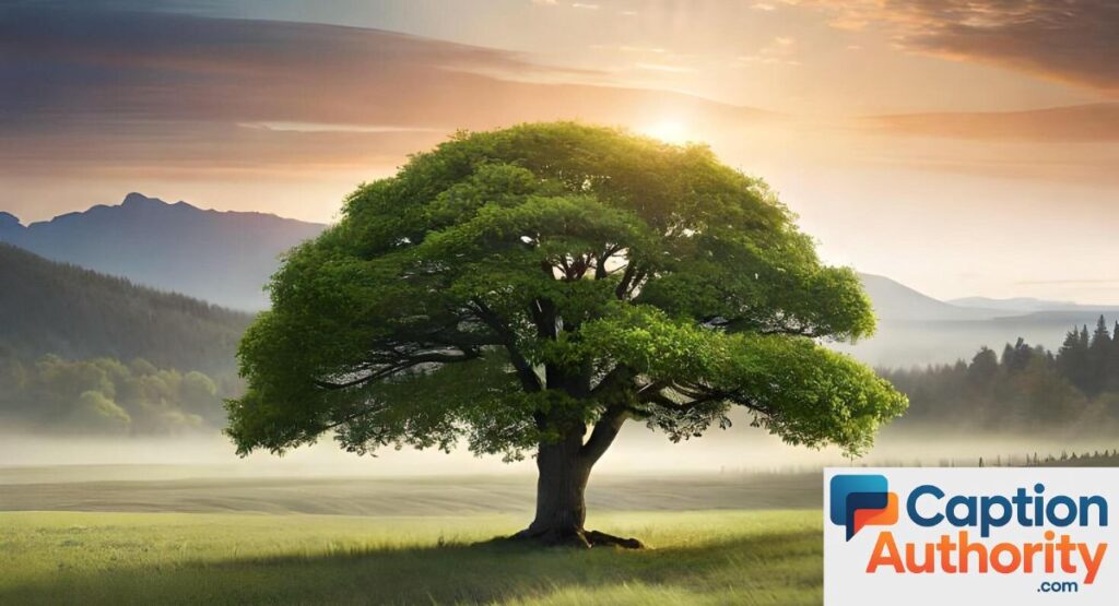 Beautiful Tree Captions for Instagram