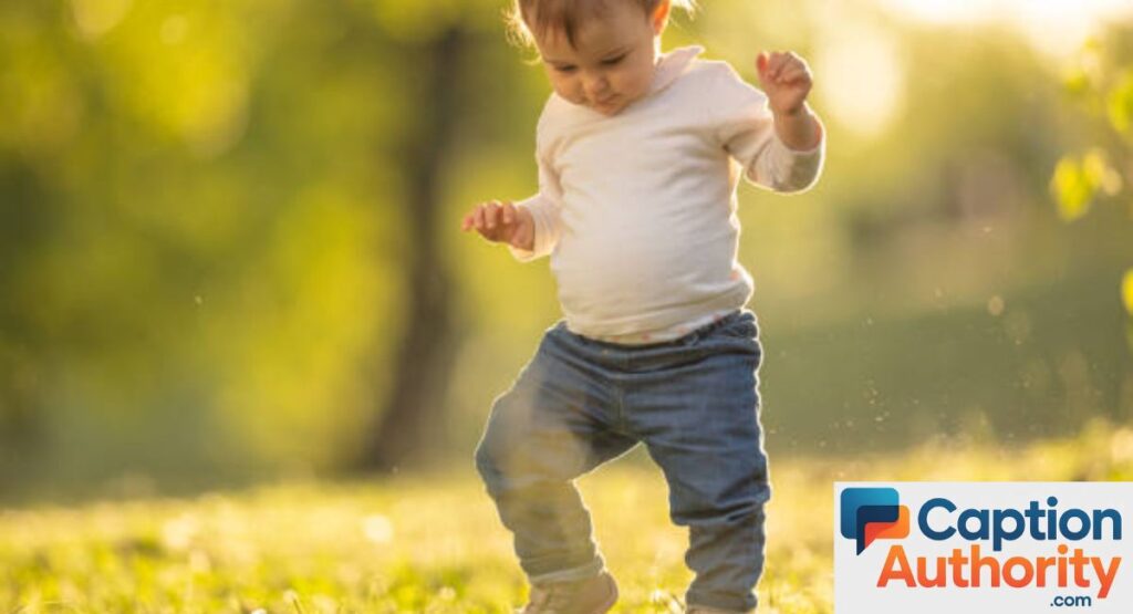 Best Baby First Walk Captions for Instagram