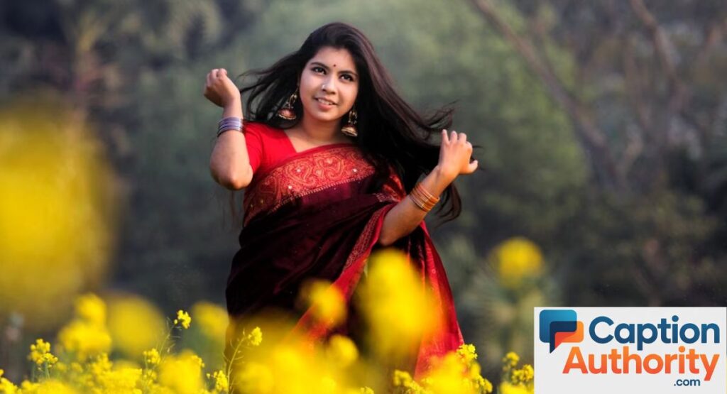 Best Saree Captions for Instagram