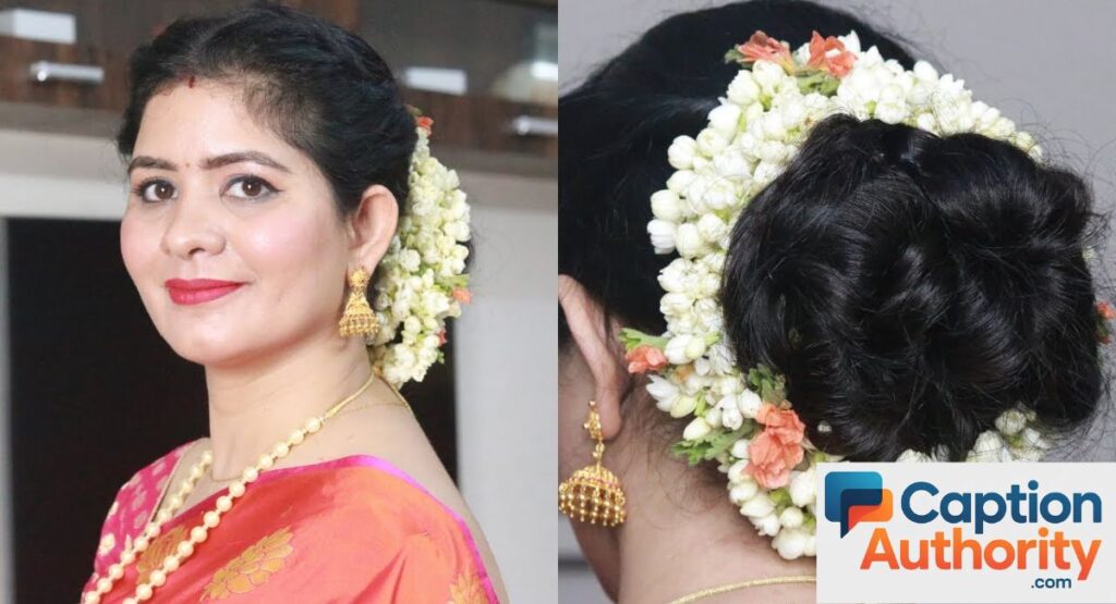 Bridal Gajra Captions for Instagram