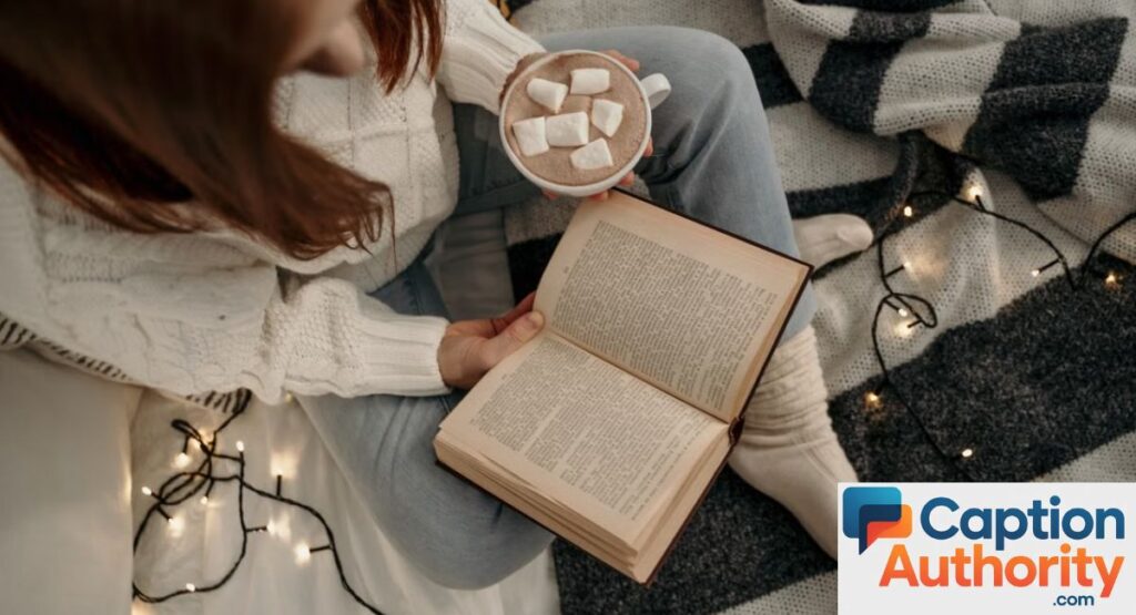 Cozy Winter & Self-Care KitKat Captions