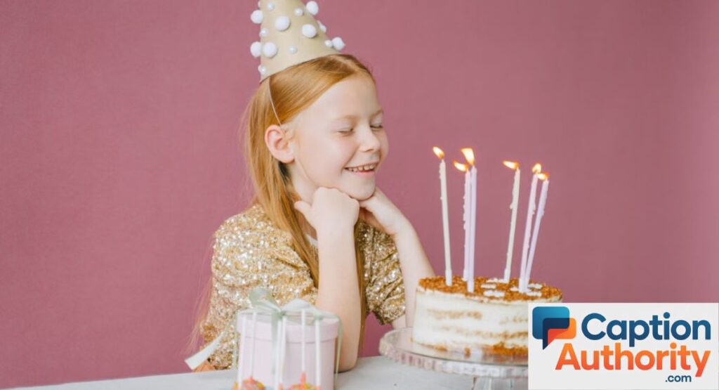 Cute Birthday Captions for Yourself
