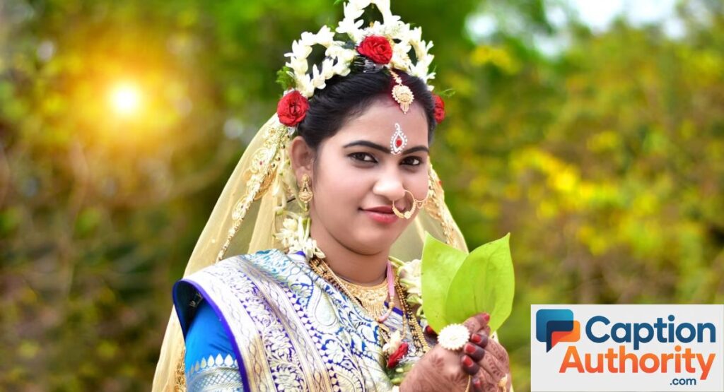 Cute Gajra Captions for Instagram