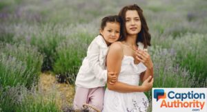 Emotional Mother Son Captions