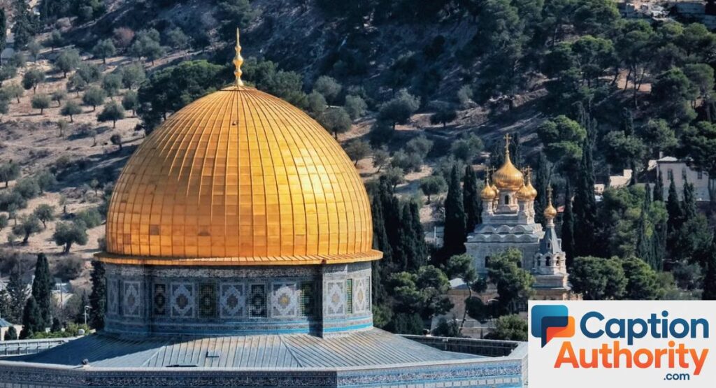 Islamic Palestine Captions