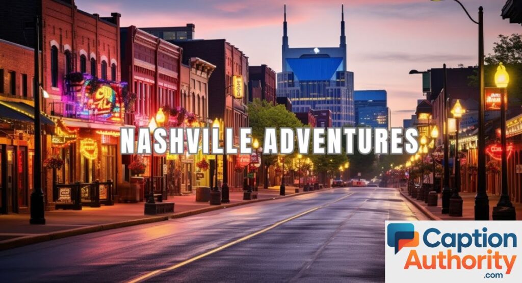 Nashville Adventure & Nature Captions 
