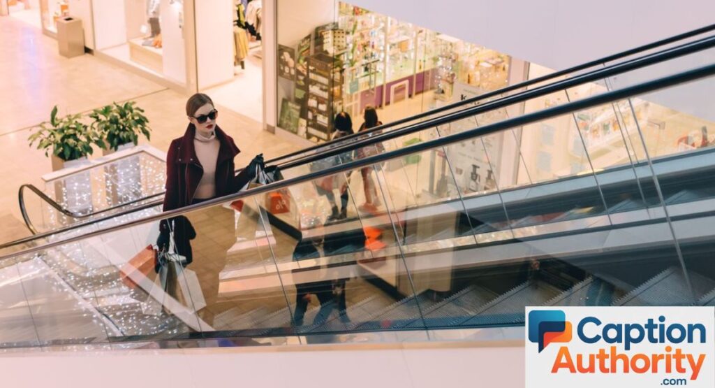 One-Word Mall Captions