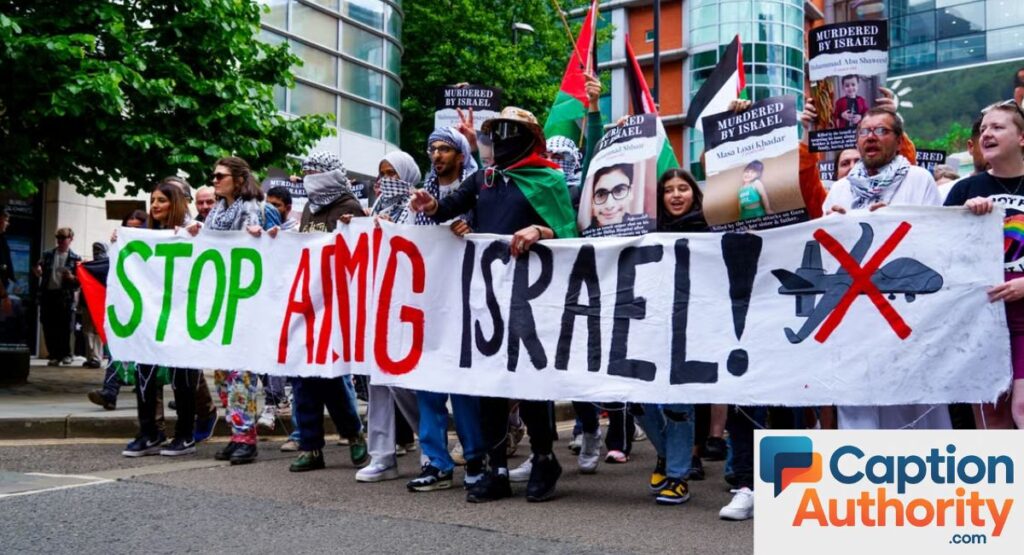 Palestine Resistance Captions