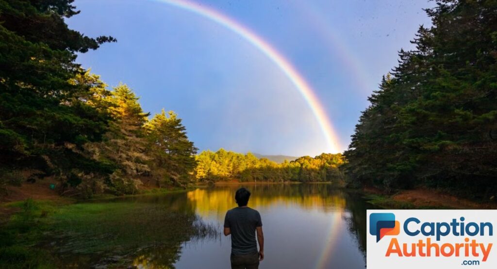 Rainbow Captions for Boys