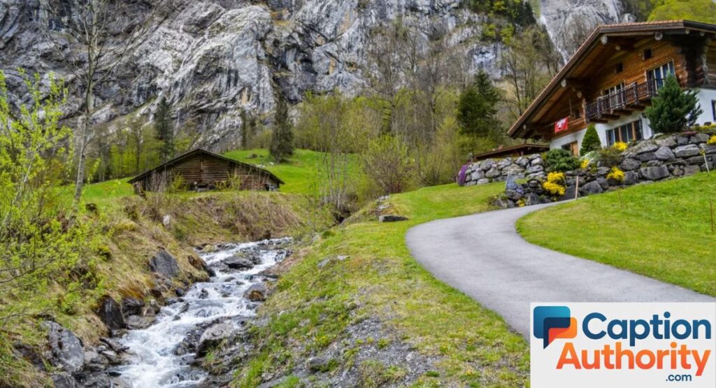 Switzerland Nature Captions For Instagram