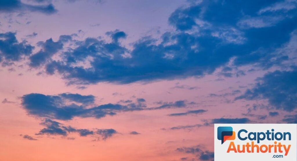 Aesthetic Sky Captions for Instagram