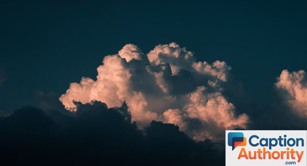Best Clouds Captions for Instagram