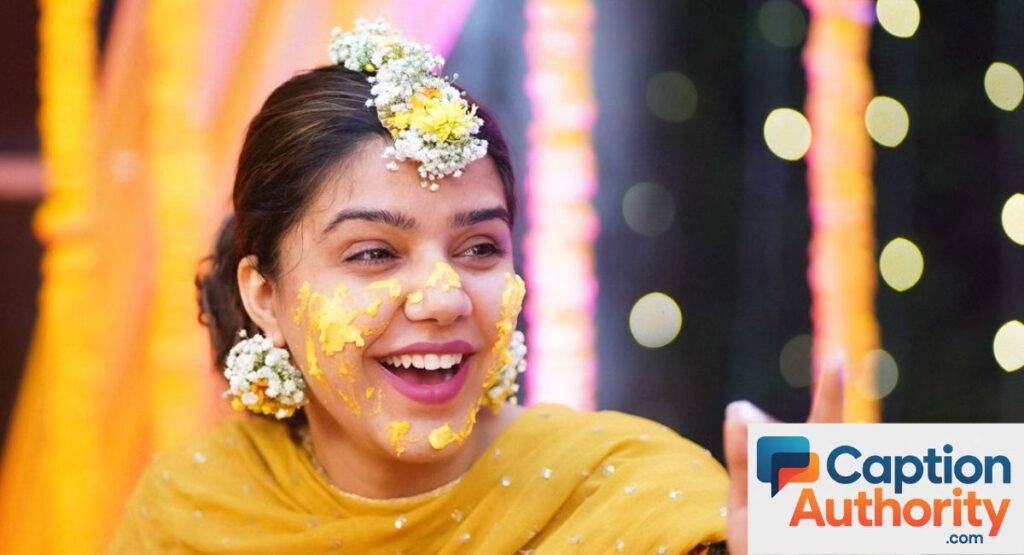 Best Haldi Captions for Instagram