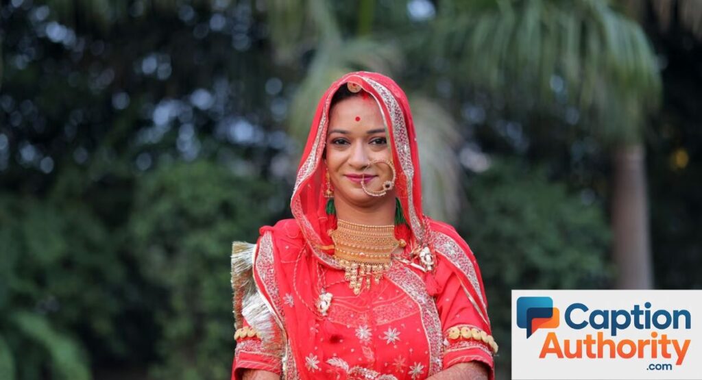 Best Rajasthani Poshak Captions for Instagram