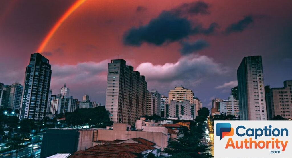 Colorful Sky Captions for Instagram