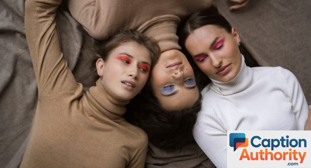 Creative & Unique Trio Caption Ideas