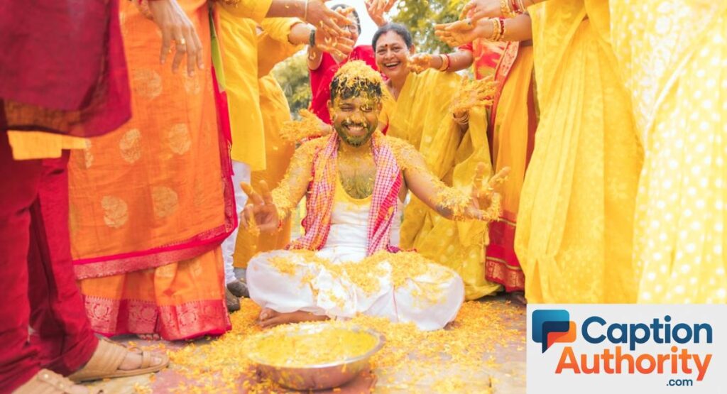 Funny Haldi Captions for Instagram