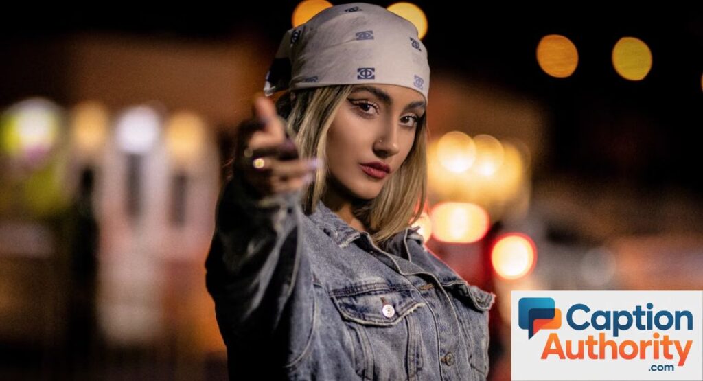 Gangster Captions for Girls	