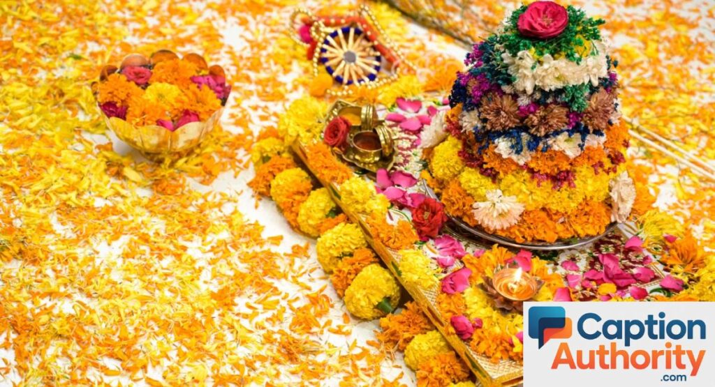 Haldi Decor Captions for Instagram