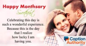 Monthsary Captions for Instagram