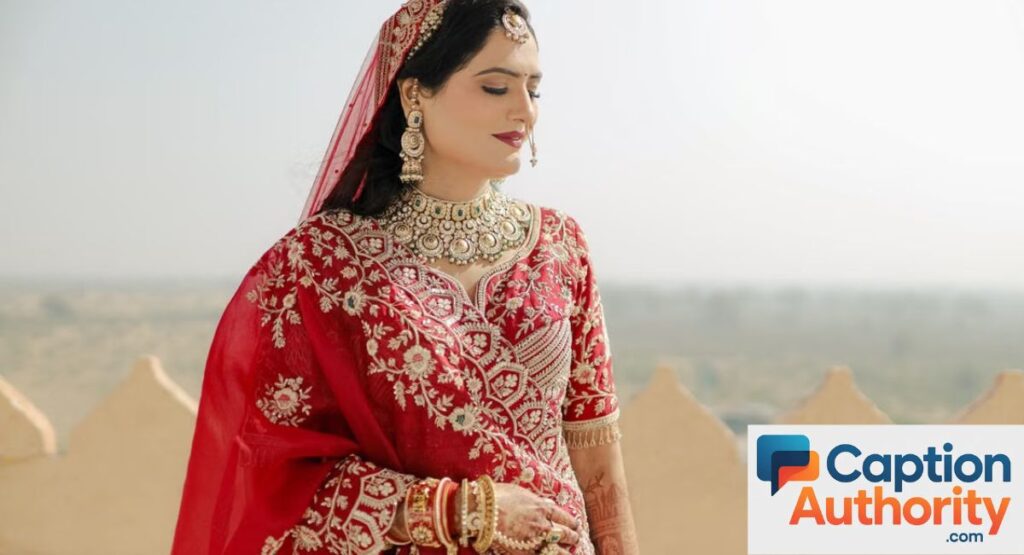 Rajasthani Poshak Captions for Girls