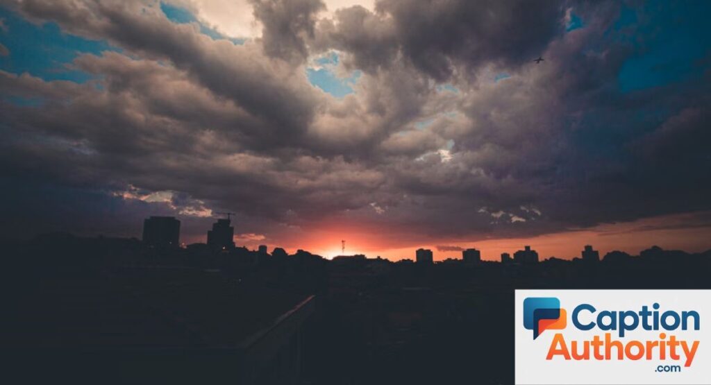 Savage Sky Captions for Instagram