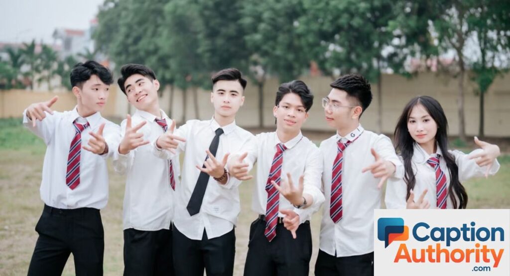 School Friends Reunion Captions