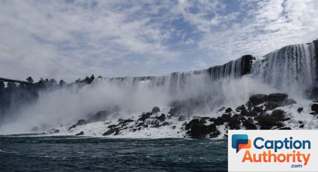 Short Niagara Falls Captions for Instagram