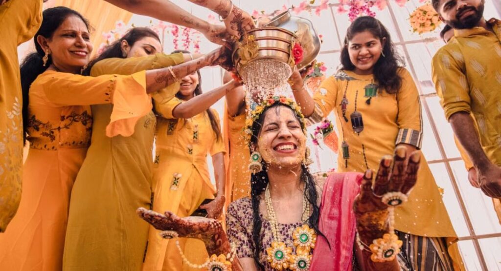 Wedding and Traditional Nanad Bhabhi Captions