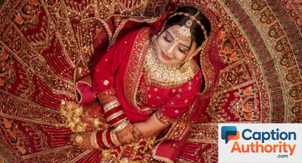 Best Lehenga Captions for Instagram