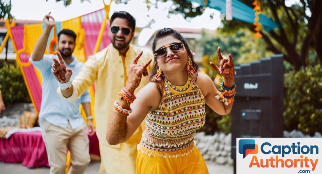 Best Sangeet Captions for Instagram