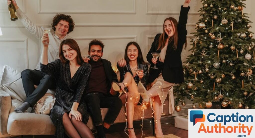 Christmas Party Captions 