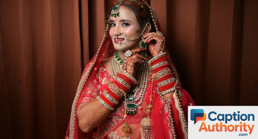 Cute Lehenga Captions