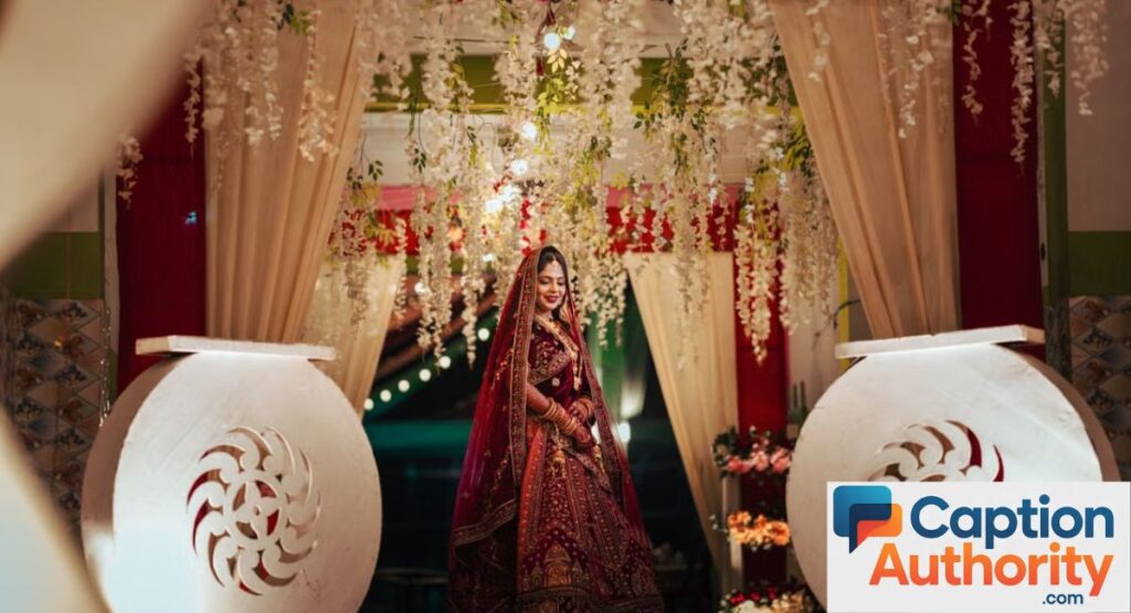 Sangeet Captions for Brides and Girls