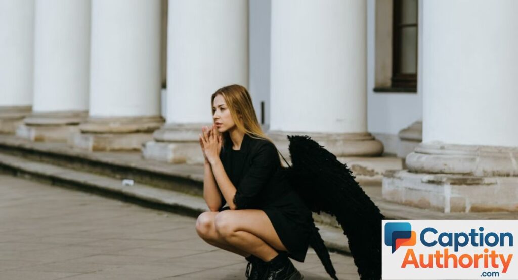 Black Outfit Captions for Instagram