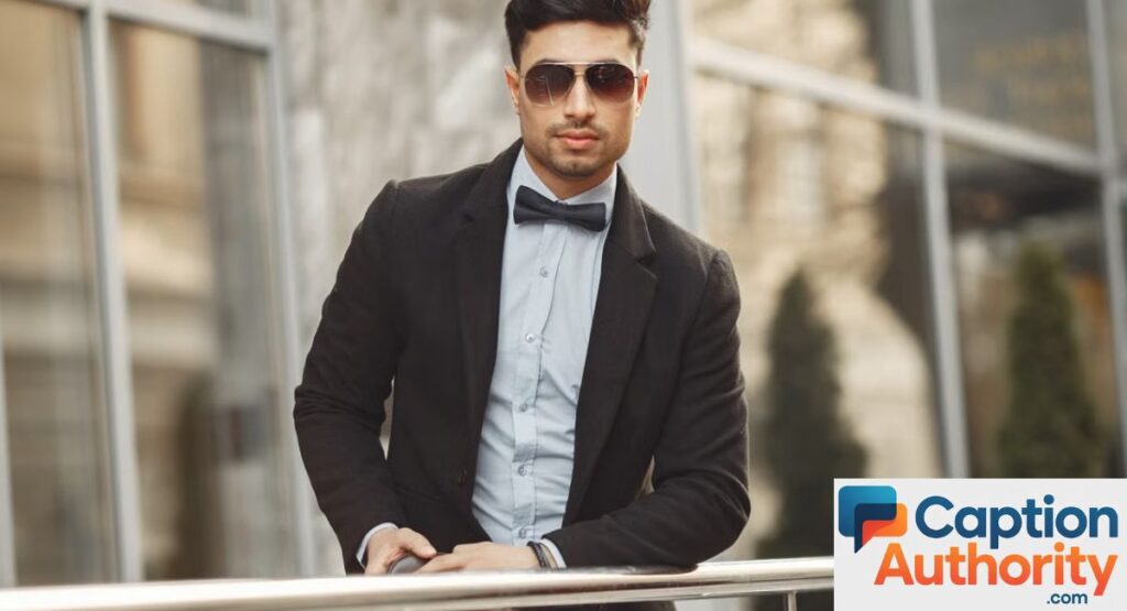 Classy Gentleman Fashion Captions