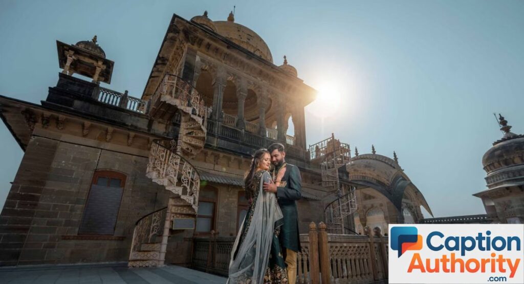 Romantic Udaipur Captions for Couples