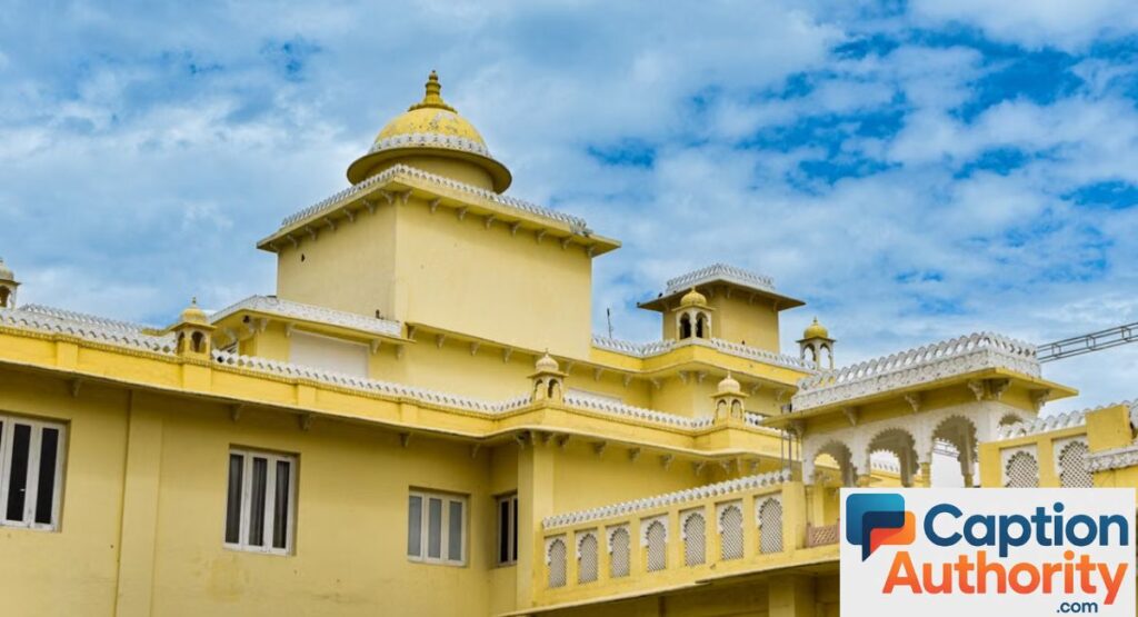 Royal & Heritage Udaipur Captions